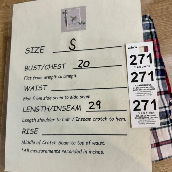 RALPH LAUREN Flannel Button Down Shirt Mens SZ S Red Tartan Plaid - Picture 8 of 8